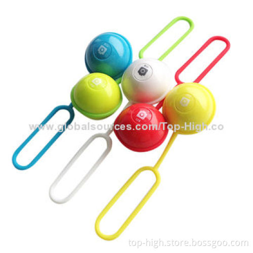 Factory price original manufacturer selfie stick wireless Bluetooth shutter ball for mobile phone